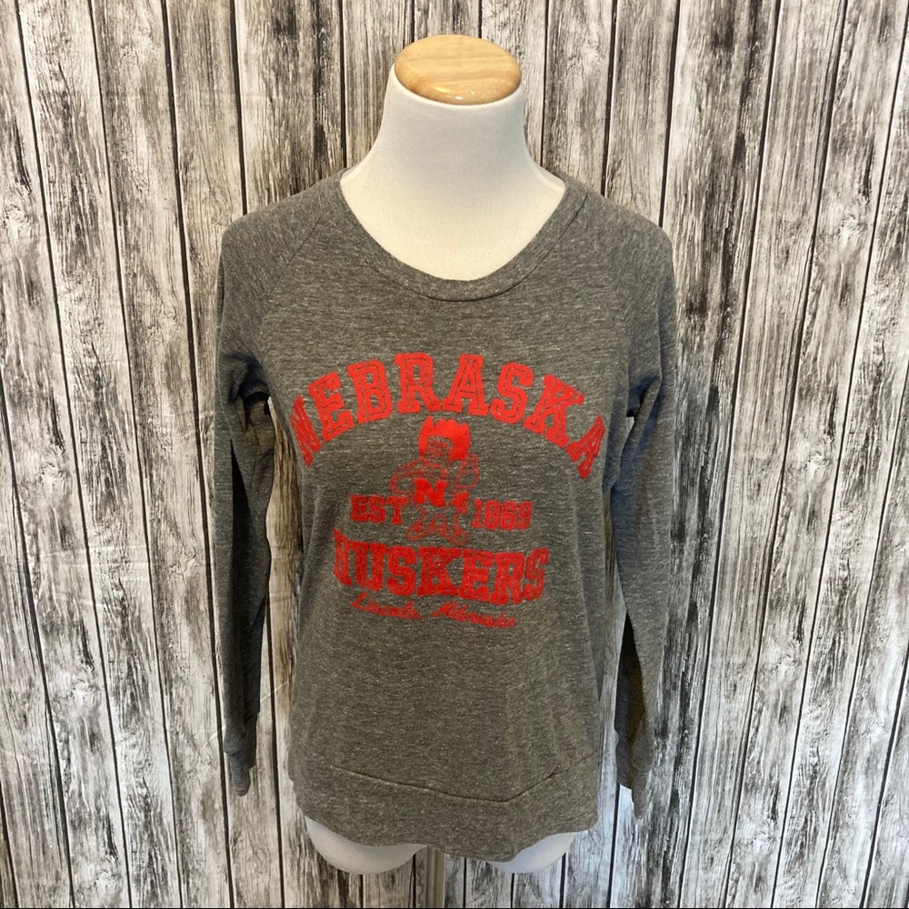 NE Huskers Long Sleeve Tee
